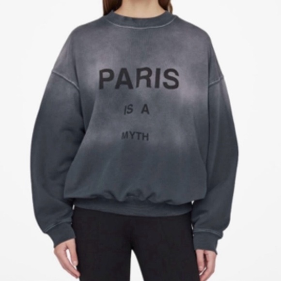 Anine Bing Tops - Anine Bing Jaci Sweatshirt Paris
